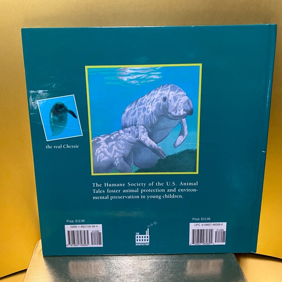 HUMANE SOCIETY MANATEE HARDCOVER BOOK CHESSIE, THE TRAVELIN’ MAN, A TRUE… - Picture 14 of 15